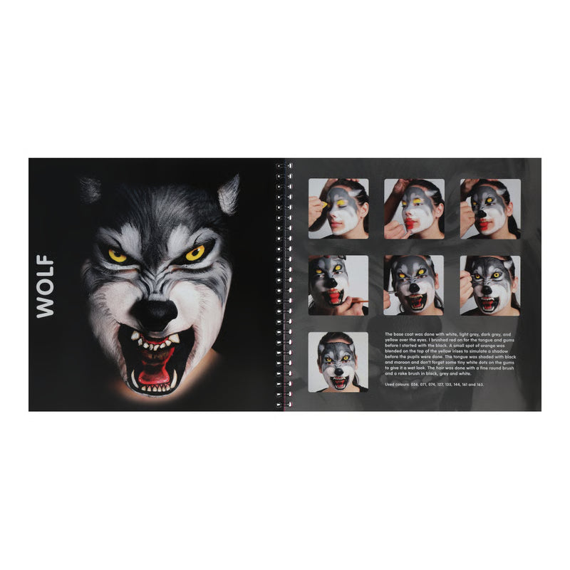 Livre Scary Facepainting par Nick Wolfe