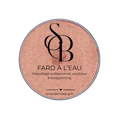 Fard à l'eau Rose Peach with glitter (shimmer) 067