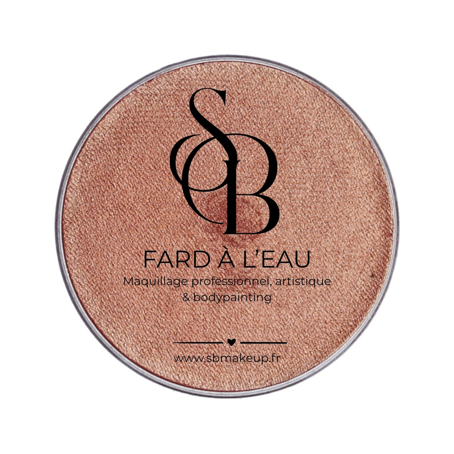 Fard à l'eau Rose Peach (shimmer) 404