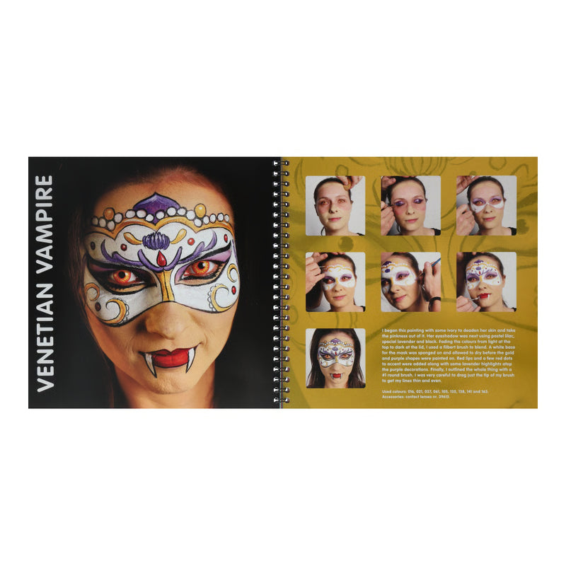 Livre Scary Facepainting par Nick Wolfe