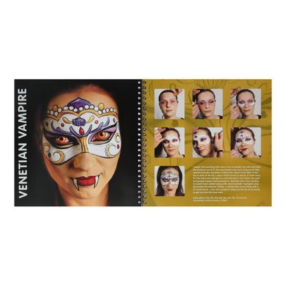 Livre Scary Facepainting par Nick Wolfe