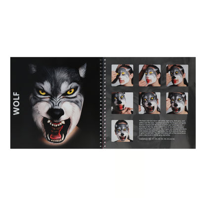 Livre Scary Facepainting par Nick Wolfe